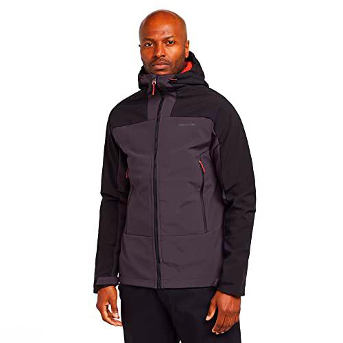 Craghoppers Tripp Chaqueta para Lluvia, Black/Black Pepper