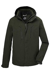 Killtec Kow 192 MN Jckt Funcional con Capucha/Chaqueta de Exterior Impermeable