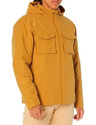 Amazon Aware Chubasquero de Corte Recto con Aislamiento y Repelente al Agua (Disponible en Largos Especiales) Hombre, Camel, 3XL