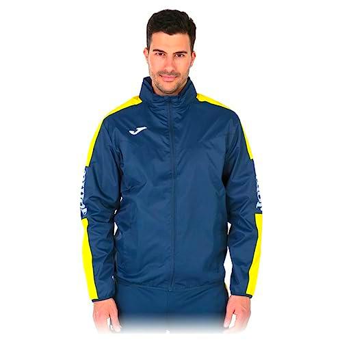 Joma 100689.309 Chubasquero, Hombre, Marino-Amarillo, M