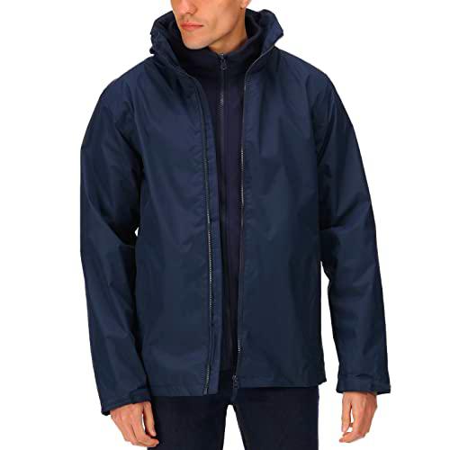 Regatta Chaqueta profesional clásica impermeable 3 en 1 para hombre