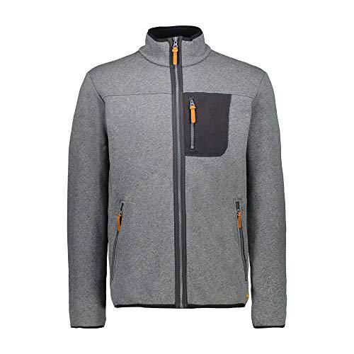 CMP Giacca Wooltech Senza Cappuccio Chaqueta, Hombre