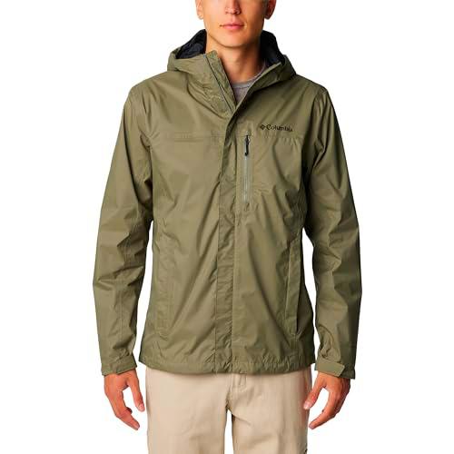 Columbia Hombre Chaqueta Impermeable, Pouring Adventure II