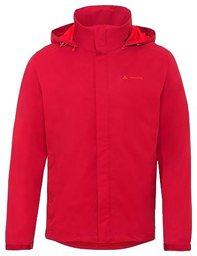 VAUDE Chaqueta Ligera para Hombre, Rojo Indio Oscuro, Small