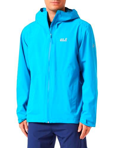 Jack Wolfskin Pack &amp; Go Chaqueta, Everest Blue, XL para Hombre