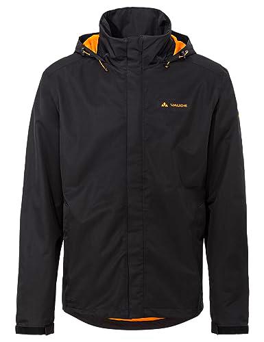 VAUDE Chaqueta Ligera para Hombre, Negro/marrón, XXX-Large