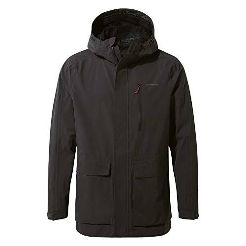 Craghoppers Lorton Jacket Chaqueta Impermeable, Pimienta Negro