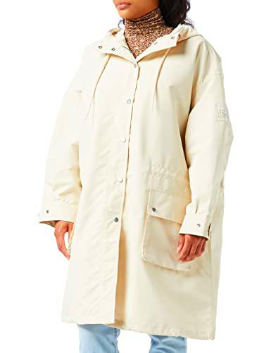 Levi's Mid Length Sloan Rain Jacket Mujer Whitecap Grey (Blanco) L -