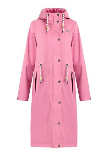 SCHMUDDELWEDDA Impermeable, Rosa pálido, XL para Mujer