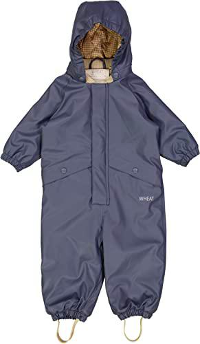 Wheat Aiko - Traje de Lluvia térmico Unisex (100% Impermeable), Gris Azul