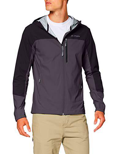 VAUDE Men's Skarvan S Jacket Jacke, Hombre, black/grey, XXXL