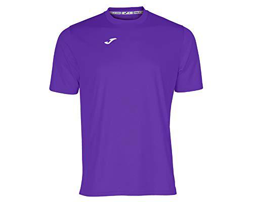 Joma Combi - Camiseta de Manga Corta, Hombre, Violeta