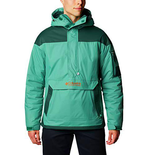 Columbia Challenger Suéter para Hombre, Verde (Thyme Green, Spruce), M