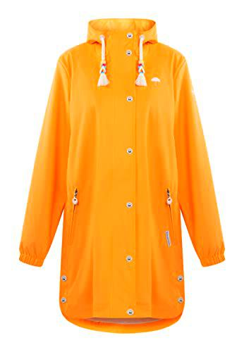 boundry Chubasquero, Naranja Pastel, L para Mujer