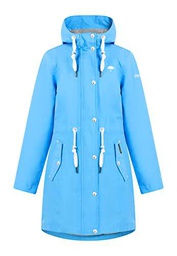 acalmar Parka de Lluvia, Azul, M para Mujer