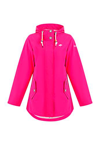 acalmar Chubasquero-Material Reciclado, PINK-280, L para Mujer