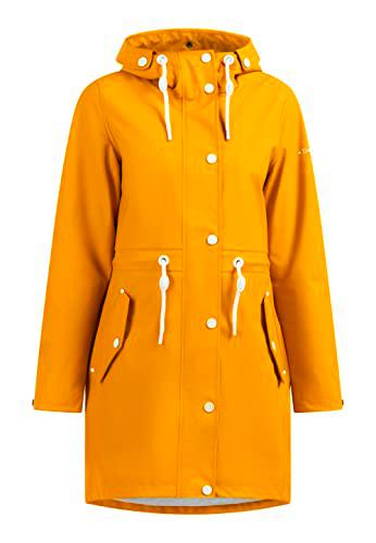 PLUMDALE Chubasquero, Amarillo Curry, L para Mujer