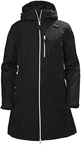 Womens Helly Hansen W Long Belfast Winter Jacket, Negro, 2XL