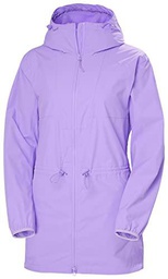 Helly Hansen W Essence Mid Rain Coat Heather Womens XS