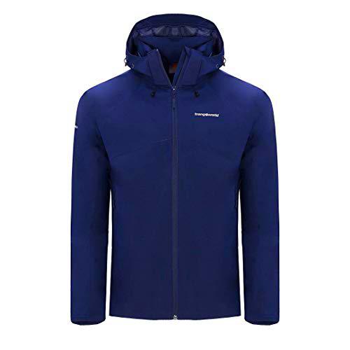 Trangoworld Lezat DT Chaqueta, Hombre, Azul Oscuro, S