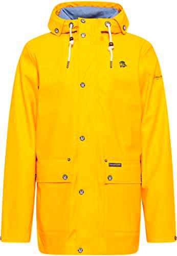 ICELOS Chubasquero, Sunyellow Marine Melange, XXL para Hombre