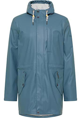 SCHMUDDELWEDDA Impermeable Bridgeport, Gris azul-271