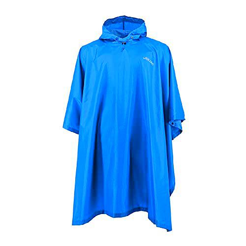 Joluvi Unisex Poncho Nylon Rip Chubasquero, Azul Real