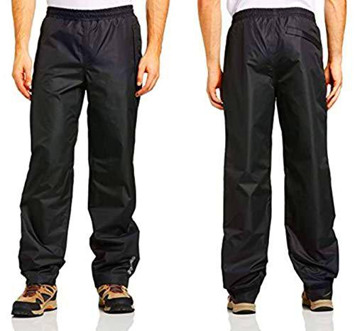 Pantz Rain Pantalón Impermeable, Men's, Negro, L