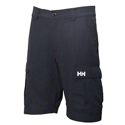 Mens Helly Hansen HH Qd Cargo Shorts 11&quot;, Azul marino, 32