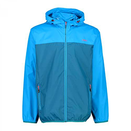 CMP Chaqueta Hombre Rain Fix Capucha, Lago profundo, 58