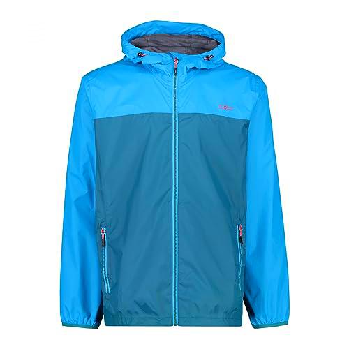 CMP Chaqueta Hombre Rain Fix Capucha, Lago profundo, 52