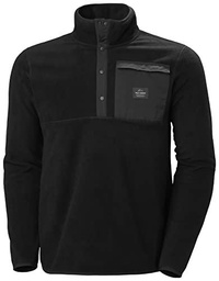 Helly Hansen Mens Maridalen Fleece, Negro, XL