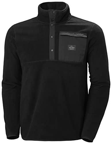 Helly Hansen Mens Maridalen Fleece, Negro, XL