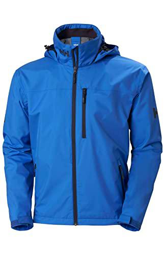 Helly Hansen Crew Hooded Jacket Azurite Mens M