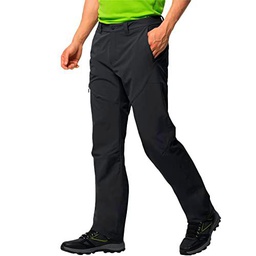 Jack Wolfskin Chilly Track XT Pants Pantalones para Hombre, Negro, 56