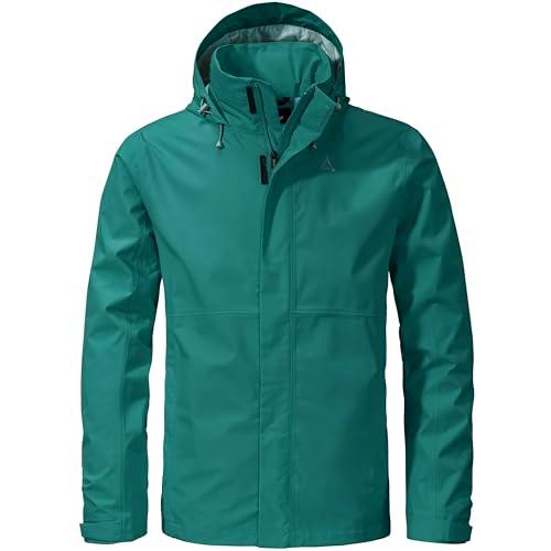 Schöffel Gmund M Chaqueta de Lluvia, Verde petróleo