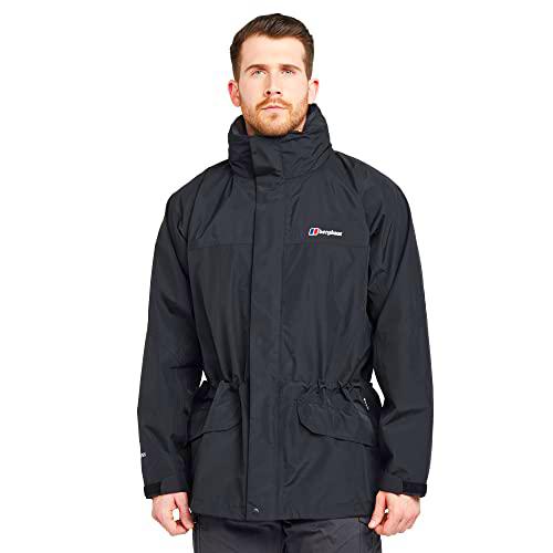 Berghaus 421016BP6 Chaqueta Impermeable, Hombre, Black, M