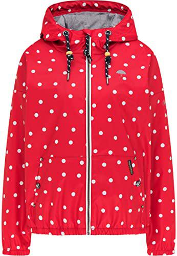 Schmuddelwedda Chubasquero con Lunares, Rot Dots AOP, L Mujeres