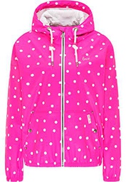 NALLY Chubasquero, Pink AOP, XL para Mujer