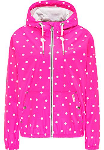 SASHIMA Chubasquero, Pink AOP, XL para Mujer