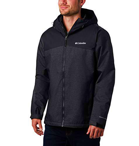 Columbia Ridge Gates Jacket, Hombre, Negro (Black, Black Denim), 1X