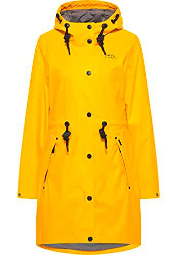 tuffstorm Chubasquero, Amarillo Solar, M para Mujer