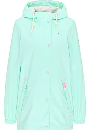 NALLY Chubasquero, Menta Pastel, L para Mujer