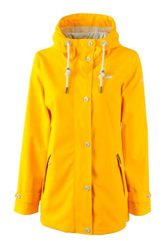 Schmuddelwedda Chubasquero, Amarillo, S para Mujer