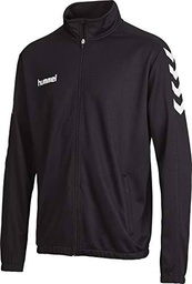 hummel Core Poly Chaqueta, Unisex Adulto, Negro, S