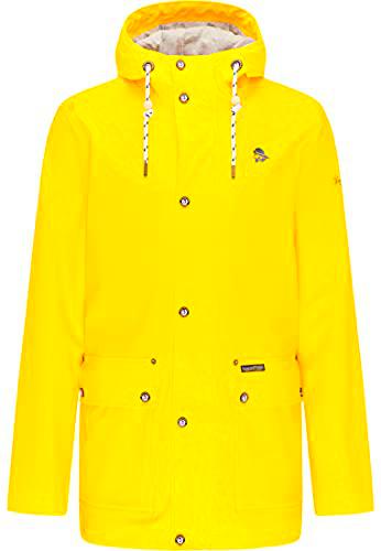 acalmar Chubasquero, Amarillo, M para Hombre