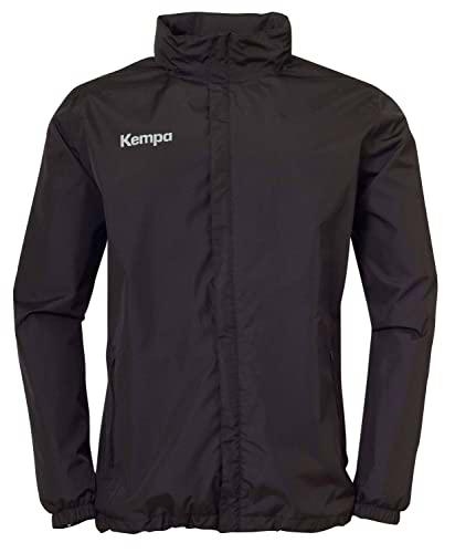 Kempa Core 2.0 Rain Jacket Chubasquero, Hombre, negro, 140