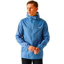 Regatta Chaqueta Impermeable Plegable para Hombre, Coronet Blue, XXL