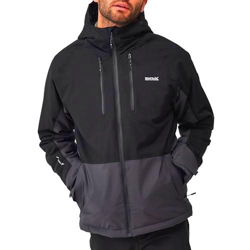 Regatta Chaqueta Impermeable Highton Stretch III para Hombre, Negro, 2