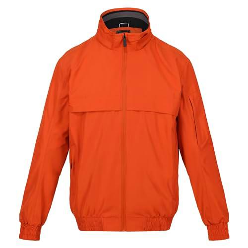 Regatta Chaqueta Shorebay Ligera y Transpirable con Cremallera Completa para Hombre Impermeable